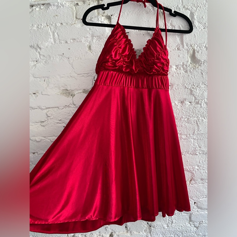 Sexy Red Dress. Size XL (11/12).
